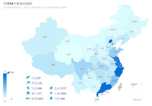 最新百亿私募分布图曝光  “扎堆”分布于北上深