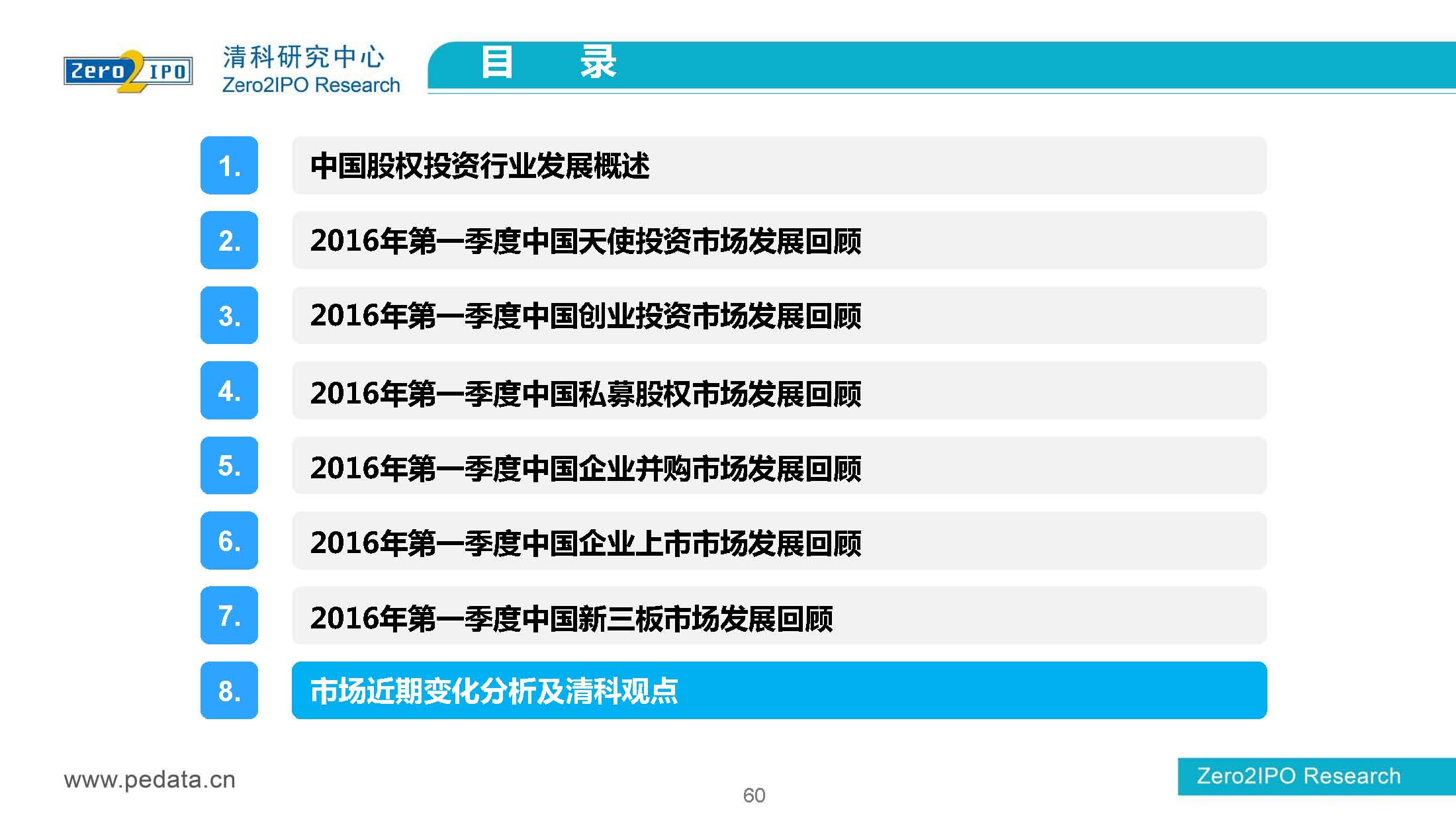 【清科】中国股权投资市场2016年第 一季度回顾